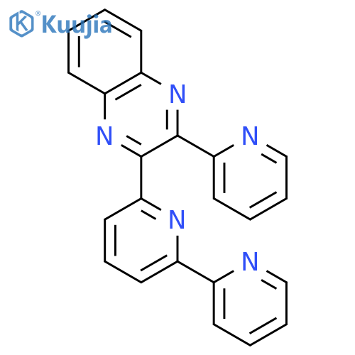 Quinoxaline, 2-[2,2'-bipyridin]-6-yl-3-(2-pyridinyl)- structure