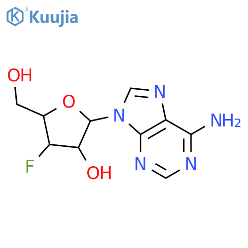 3'-Deoxy-3'-fluoroadenosine structure