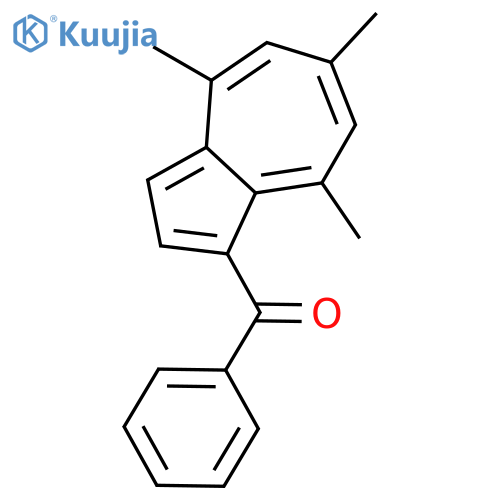 Methanone, phenyl(4,6,8-trimethyl-1-azulenyl)- structure