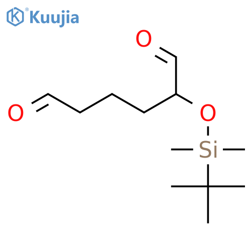 HEXANEDIAL, 2-[[(1,1-DIMETHYLETHYL)DIMETHYLSILYL]OXY]- structure