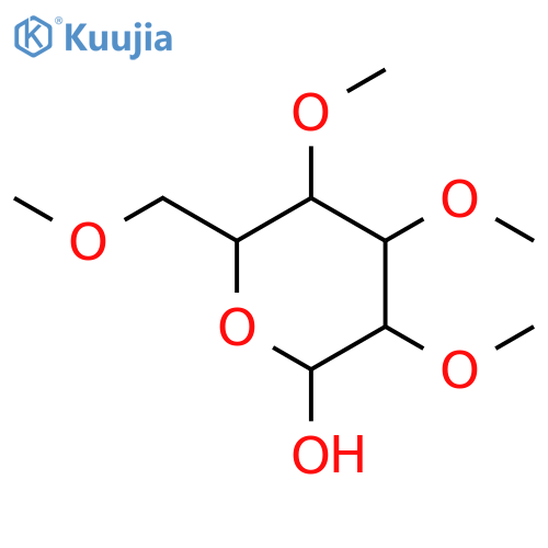 2,3,4,6-Tetra-O-methyl-D-glucose structure