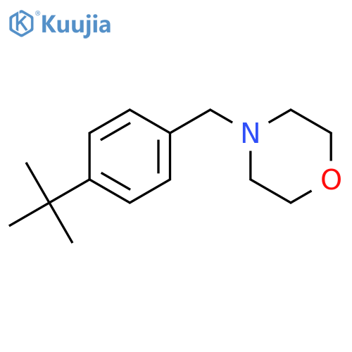 MORPHOLINE, 4-[[4-(1,1-DIMETHYLETHYL)PHENYL]METHYL]- structure