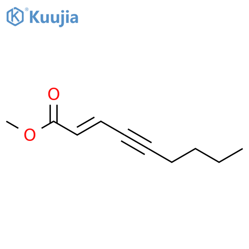 2-Nonen-4-ynoic acid, methyl ester, (Z)- structure