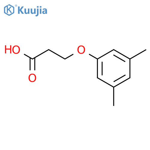 3-(3,5-dimethylphenoxy)propanoic acid structure