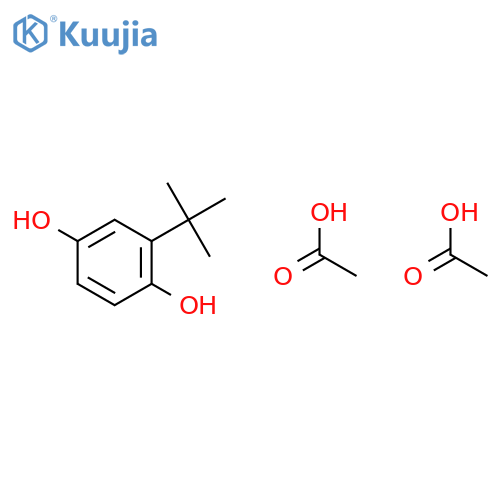 Tert-butylhydroquinone diacetate structure