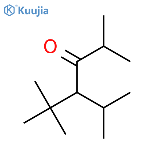 3-Hexanone, 2,5,5-trimethyl-4-(1-methylethyl)- structure