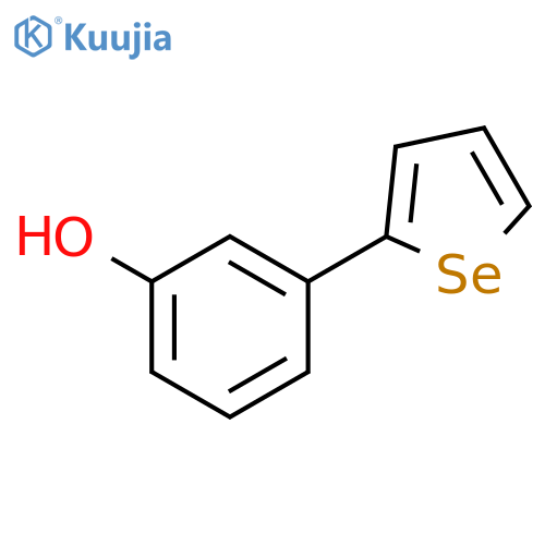 Phenol, 3-selenophene-2-yl- structure