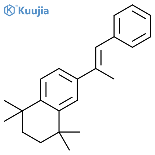 Naphthalene,1,2,3,4-tetrahydro-1,1,4,4-tetramethyl-6-[(1E)-1-methyl-2-phenylethenyl]- structure