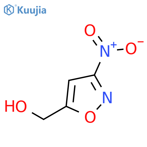 5-ISOXAZOLEMETHANOL, 3-NITRO- structure