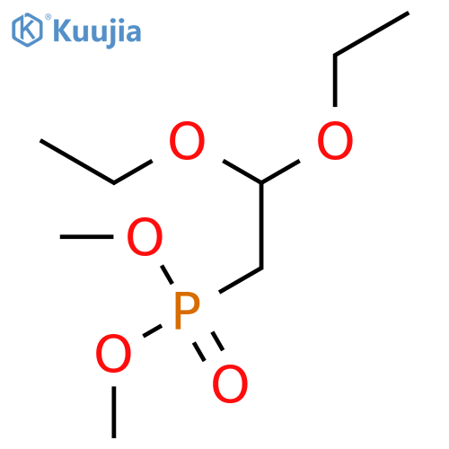 dimethyl (2,2-diethoxyethyl)phosphonate structure
