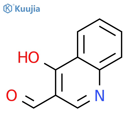 4-Hydroxyquinoline-3-carboxaldehyde structure