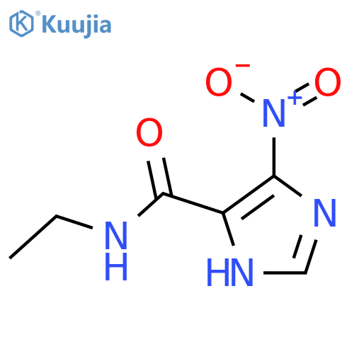 1H-Imidazole-4-carboxamide,N-ethyl-5-nitro- structure