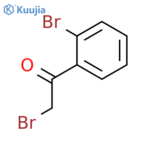 Ethanone, 2-bromo-1-(bromophenyl)- structure