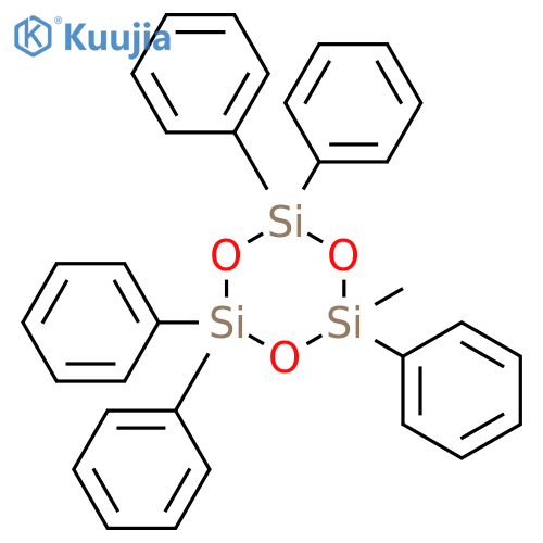 CYCLOTRISILOXANE, METHYLPENTAPHENYL- structure