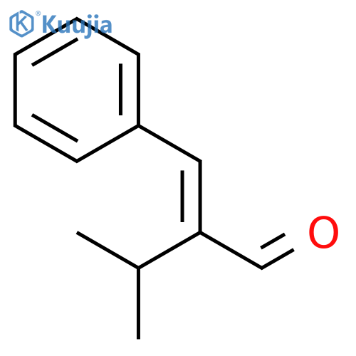 Butanal, 3-methyl-2-(phenylmethylene)-, (E)- structure