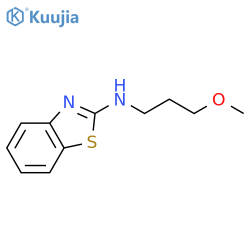 N-(3-Methoxypropyl)-1,3-benzothiazol-2-amine structure