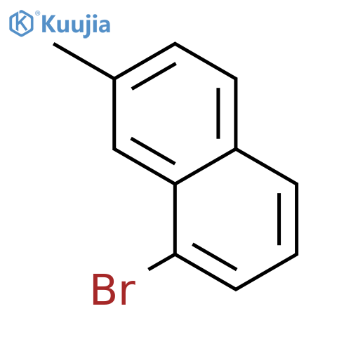 1-bromo-7-methylnaphthalene structure