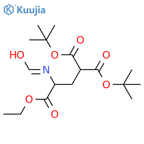 N-Formyl γ-Carboxyglutamic Acid γ,γ-Di-t-butyl 3-Ethyl Ester structure
