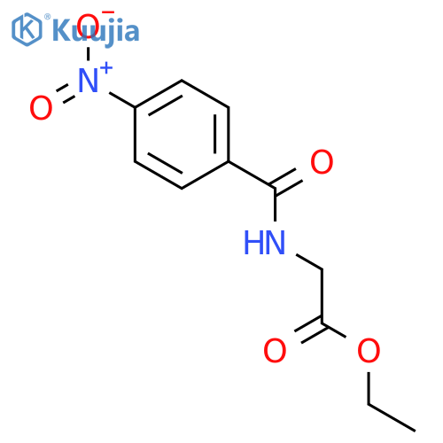 Ethyl 2-(4-Nitrobenzoyl)AminoAcetate structure