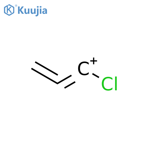 1,2-PROPADIENYLIUM, 1-CHLORO- structure