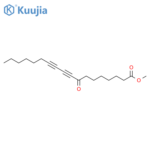 Methyl 8-oxooctadeca-9,11-diynoate structure