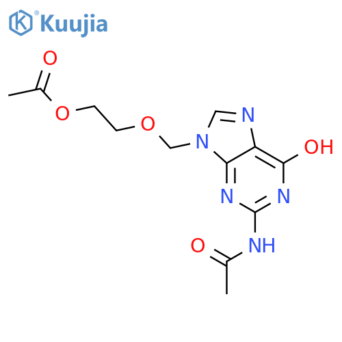 9-[(2-Acetoxyethoxy)methyl]-N2-acetylguanine structure