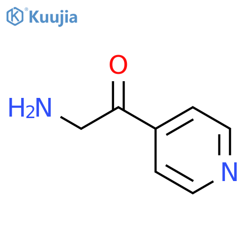 2-amino-1-(pyridin-4-yl)ethan-1-one structure