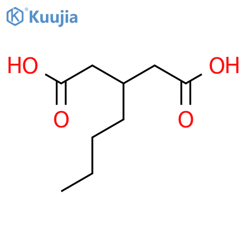 3-butylpentanedioic acid structure