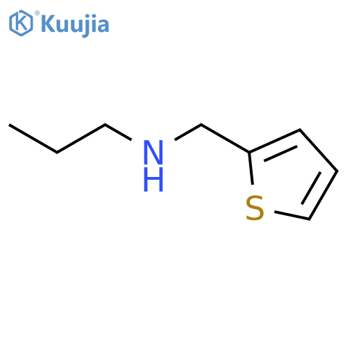 Propyl(thiophen-2-ylmethyl)amine structure