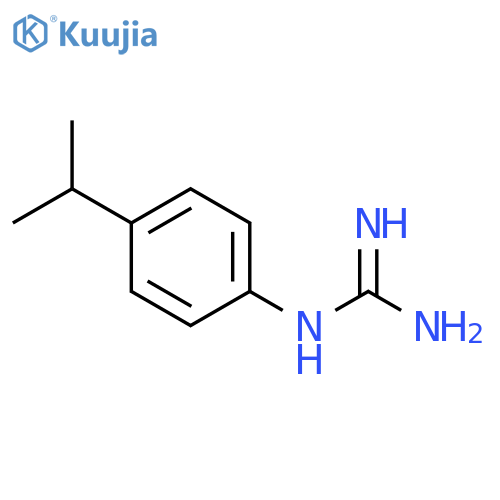 N-4-(propan-2-yl)phenylguanidine structure