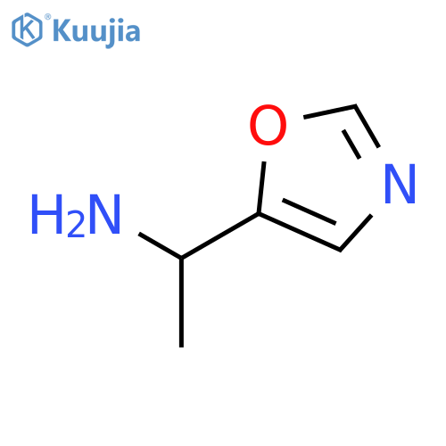 1-(1,3-oxazol-5-yl)ethan-1-amine structure