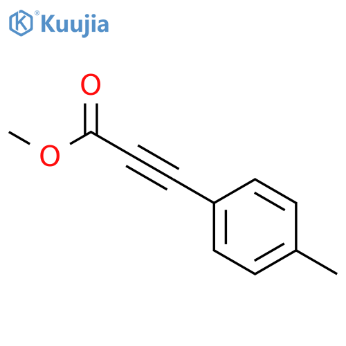 2-Propynoic acid, 3-(4-methylphenyl)-, methyl ester structure