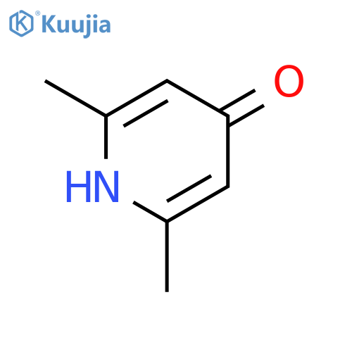 2,6-Dimethylpyridin-4-ol structure