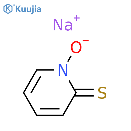 sodium 1-oxidopyridine-2-thione structure