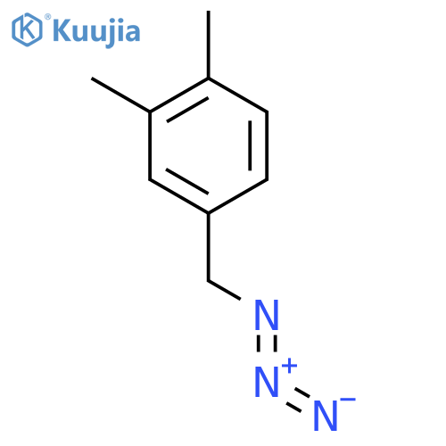 4-(azidomethyl)-1,2-dimethylbenzene structure