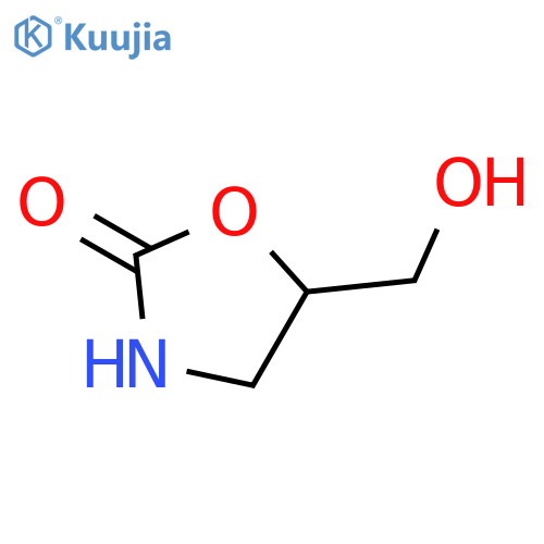 5-(hydroxymethyl)-1,3-oxazolidin-2-one structure