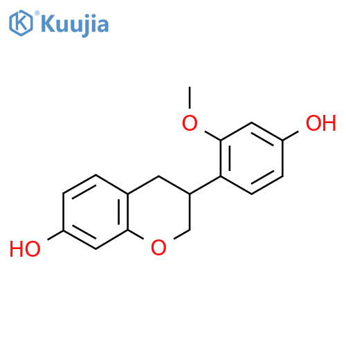 Isovestitol structure