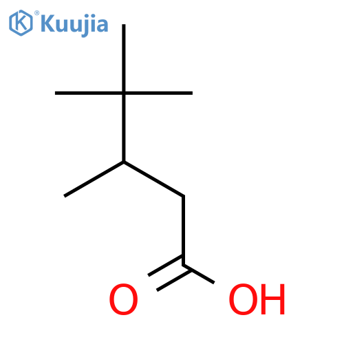 3,4,4-trimethylpentanoic acid structure