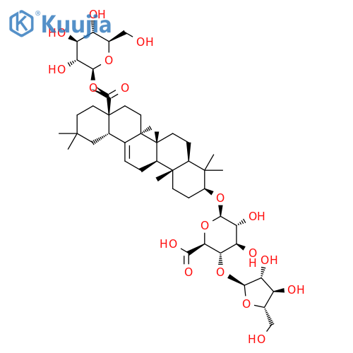 Chikusetsusaponin Ⅳ structure