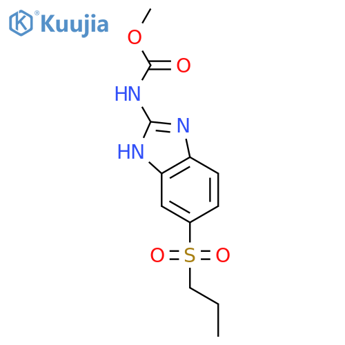 Albendazole sulfone structure