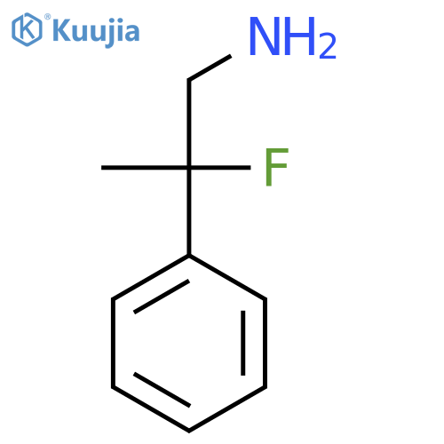 2-Fluoro-2-phenylpropan-1-amine structure