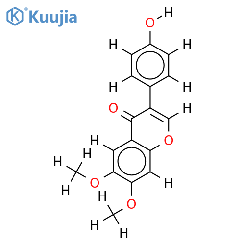 Glycitein-7-O-methyl ether structure