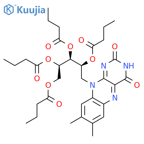 Riboflavin Tetrabutyrate structure