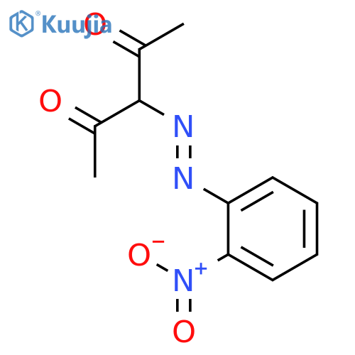 2,4-Pentanedione, 3-[(2-nitrophenyl)azo]- structure