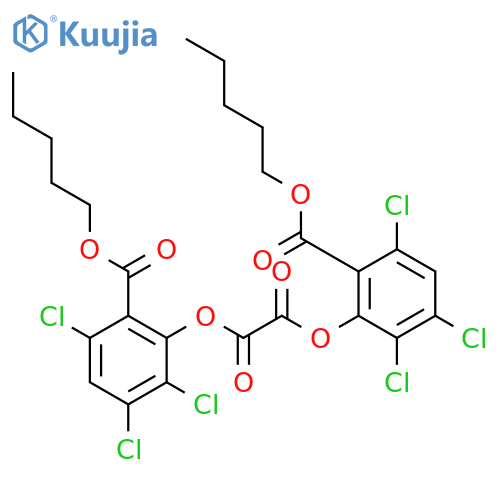 1,2-Bis2,3,5-trichloro-6-(pentyloxy)carbonylphenyl Ester Ethanedioic Acid structure