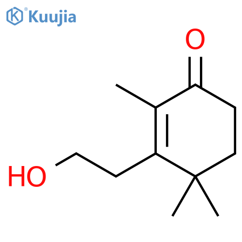 2-Cyclohexen-1-one, 3-(2-hydroxyethyl)-2,4,4-trimethyl- structure