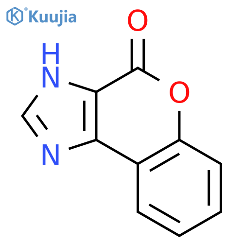 [1]Benzopyrano[3,4-d]imidazol-4(3H)-one structure