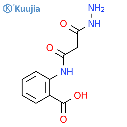 Benzoic acid, 2-[(3-hydrazino-1,3-dioxopropyl)amino]- structure