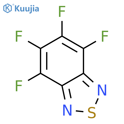 2,1,3-Benzothiadiazole,4,5,6,7-tetrafluoro- structure