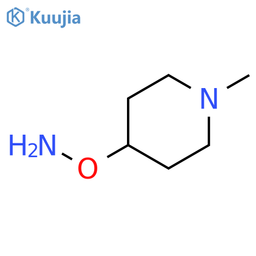 O-(1-methylpiperidin-4-yl)hydroxylamine structure